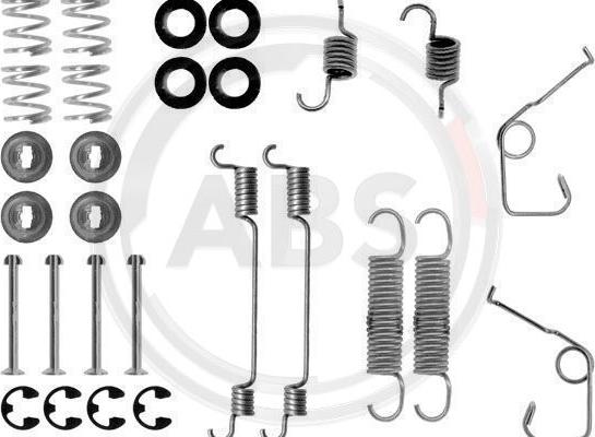 A.B.S. 0705Q - Accessory Kit, brake shoes onlydrive.pro