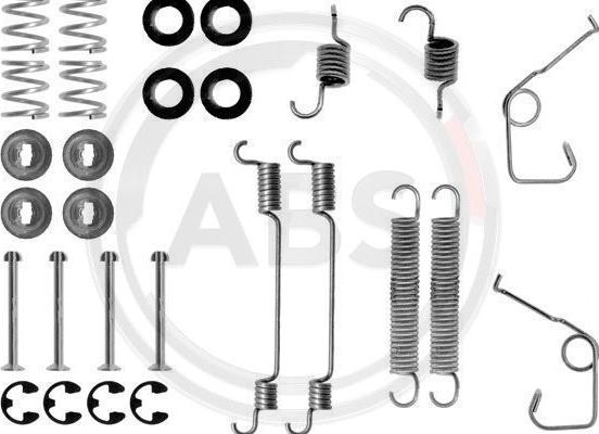 A.B.S. 0706Q - Accessory Kit, brake shoes onlydrive.pro
