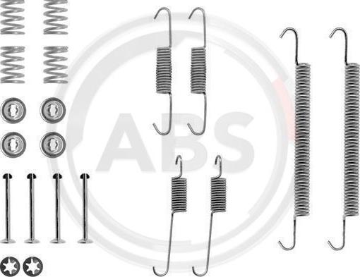 A.B.S. 0707Q - Accessory Kit, brake shoes onlydrive.pro