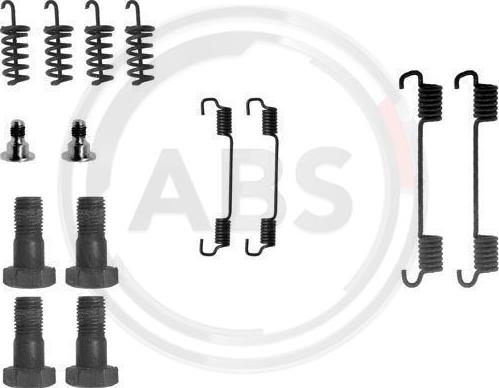 A.B.S. 0716Q - Accessory Kit, parking brake shoes onlydrive.pro
