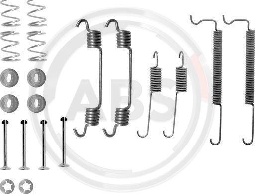 A.B.S. 0710Q - Lisakomplekt, Piduriklotsid onlydrive.pro