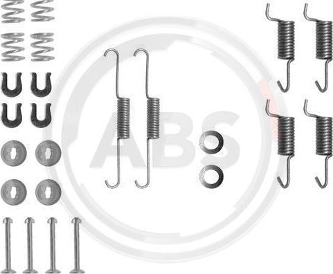 A.B.S. 0788Q - Accessory Kit, parking brake shoes onlydrive.pro
