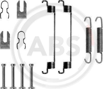 A.B.S. 0783Q - Accessory Kit, brake shoes onlydrive.pro