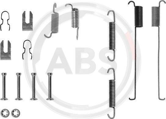 A.B.S. 0739Q - Accessory Kit, brake shoes onlydrive.pro