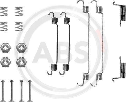 A.B.S. 0737Q - Accessory Kit, brake shoes onlydrive.pro