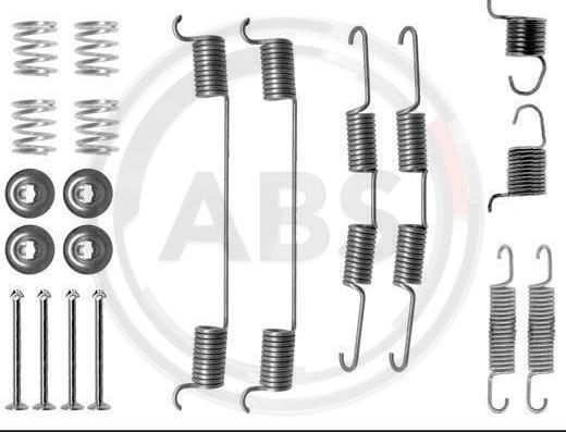 A.B.S. 0724Q - Accessory Kit, brake shoes onlydrive.pro