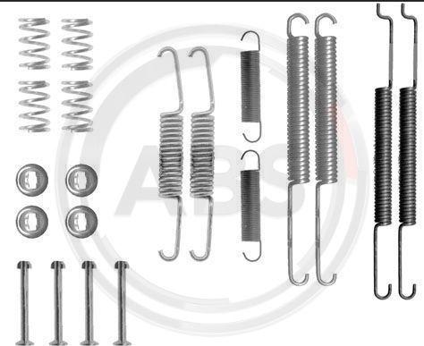 A.B.S. 0726Q - Accessory Kit, brake shoes onlydrive.pro