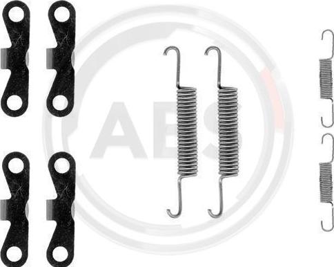 A.B.S. 0720Q - Accessory Kit, parking brake shoes onlydrive.pro