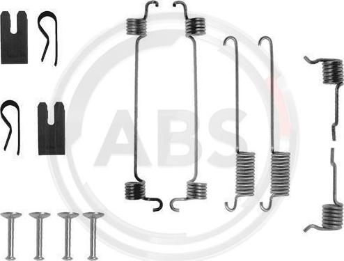 A.B.S. 0772Q - Accessory Kit, brake shoes onlydrive.pro