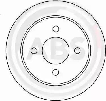 A.B.S. 15813 - Brake Disc onlydrive.pro