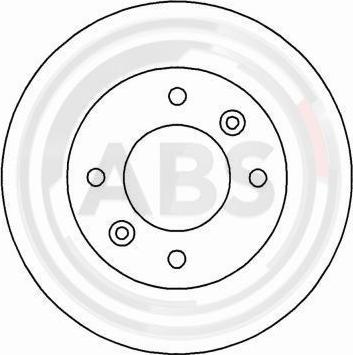 A.B.S. 16936 - Brake Disc onlydrive.pro
