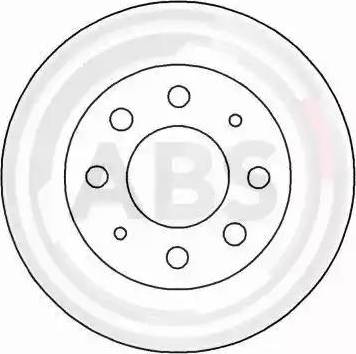 A.B.S. 16469 - Brake Disc onlydrive.pro