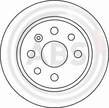 A.B.S. 16488 - Brake Disc onlydrive.pro