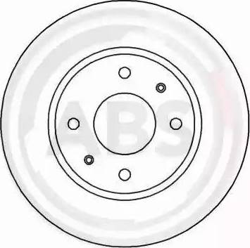 A.B.S. 16482 - Brake Disc onlydrive.pro