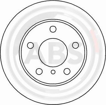 A.B.S. 16567 - Brake Disc onlydrive.pro