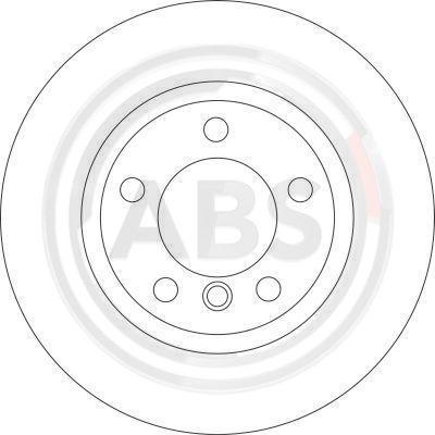 A.B.S. 16536 - Brake Disc onlydrive.pro