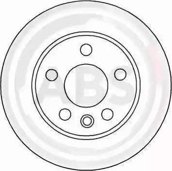 A.B.S. 16659 - Brake Disc onlydrive.pro