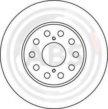 A.B.S. 16612 - Brake Disc onlydrive.pro