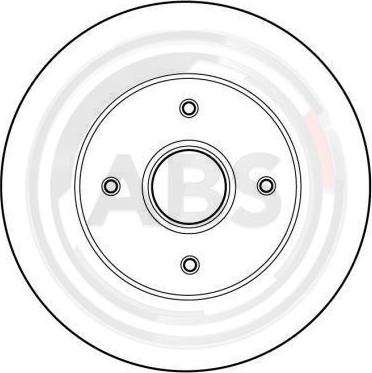 A.B.S. 16058 - Brake Disc onlydrive.pro