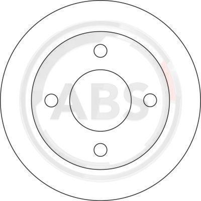 A.B.S. 16065 - Brake Disc onlydrive.pro