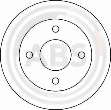 A.B.S. 16156 - Brake Disc onlydrive.pro