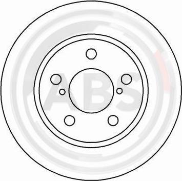 A.B.S. 16138 - Brake Disc onlydrive.pro