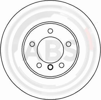 A.B.S. 16332 - Brake Disc onlydrive.pro
