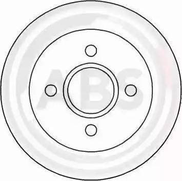 A.B.S. 15813 - Brake Disc onlydrive.pro