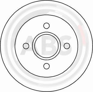 A.B.S. 16375 - Brake Disc onlydrive.pro