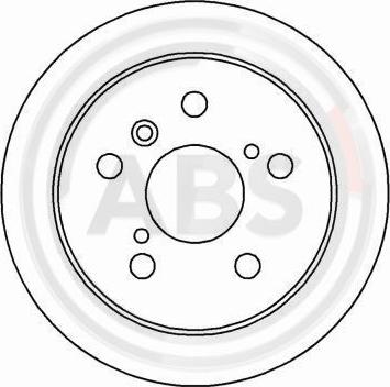 A.B.S. 16229 - Brake Disc onlydrive.pro