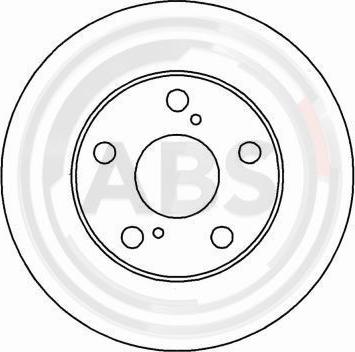 A.B.S. 16220 - Brake Disc onlydrive.pro