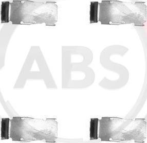 A.B.S. 1094Q - Accessory Kit for disc brake Pads onlydrive.pro
