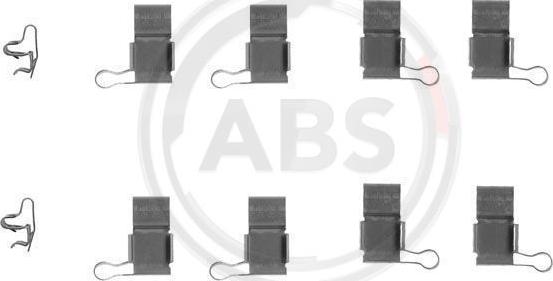 A.B.S. 1193Q - Accessory Kit for disc brake Pads onlydrive.pro