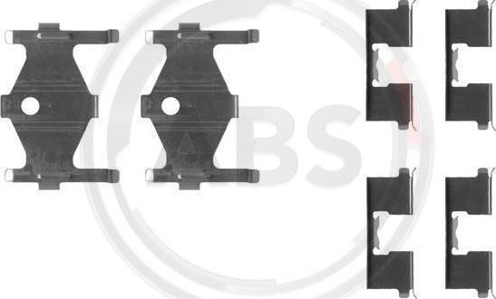 A.B.S. 1185Q - Accessory Kit for disc brake Pads onlydrive.pro