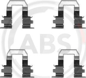 A.B.S. 1255Q - Accessory Kit for disc brake Pads onlydrive.pro