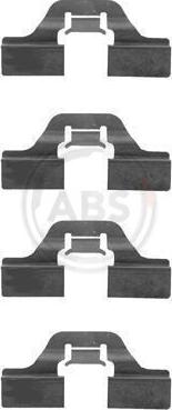 A.B.S. 1211Q - Accessory Kit for disc brake Pads onlydrive.pro