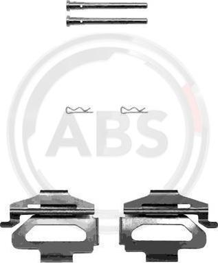 A.B.S. 1225Q - Accessory Kit for disc brake Pads onlydrive.pro