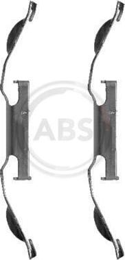 A.B.S. 1221Q - Accessory Kit for disc brake Pads onlydrive.pro