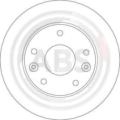 A.B.S. 17519 - Brake Disc onlydrive.pro