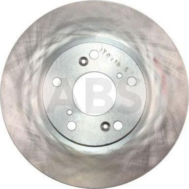 A.B.S. 17580 - Brake Disc onlydrive.pro