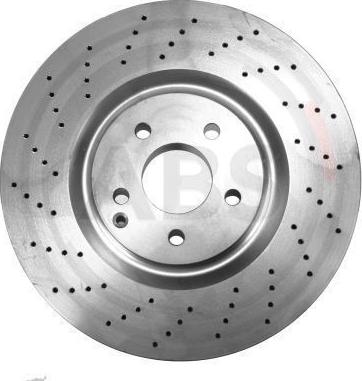 A.B.S. 17537 - Brake Disc onlydrive.pro
