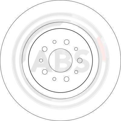 A.B.S. 17008 - Brake Disc onlydrive.pro