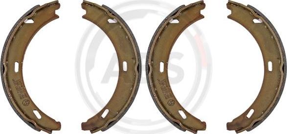 A.B.S. 8902 - Brake Shoe Set, parking brake onlydrive.pro