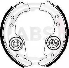 A.B.S. 8639 - Brake Shoe Set onlydrive.pro