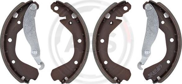 A.B.S. 8808 - Brake Shoe Set onlydrive.pro