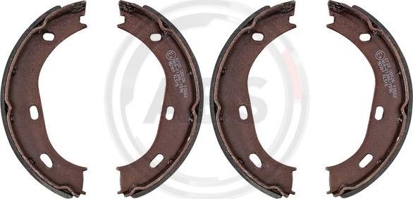 A.B.S. 8728 - Brake Shoe Set, parking brake onlydrive.pro