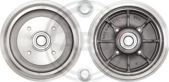 A.B.S. 3439-SC - Brake Drum onlydrive.pro