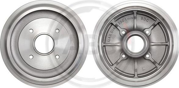 A.B.S. 3439-S - Brake Drum onlydrive.pro