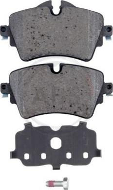 A.B.S. 35072 - Brake Pad Set, disc brake onlydrive.pro