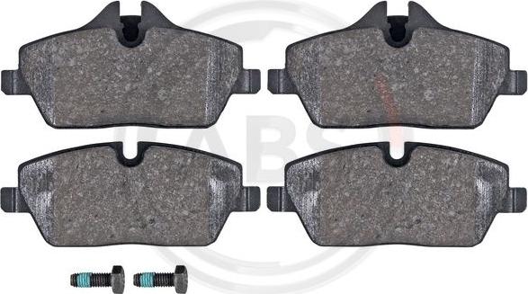 A.B.S. 35159 - Brake Pad Set, disc brake onlydrive.pro